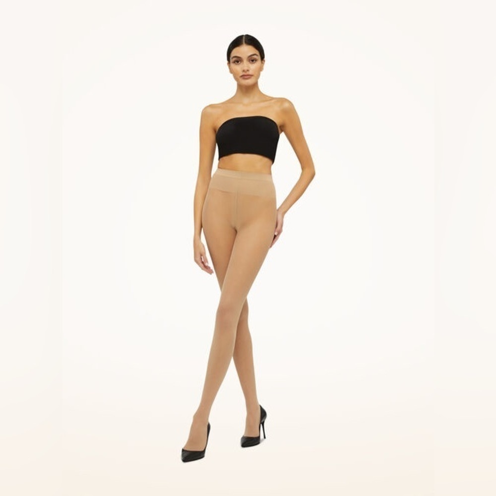 Wolford Individual 10 Tights in Cosmetic